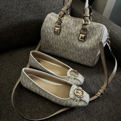 💕🍀Michael Kors Satchel And Shoes