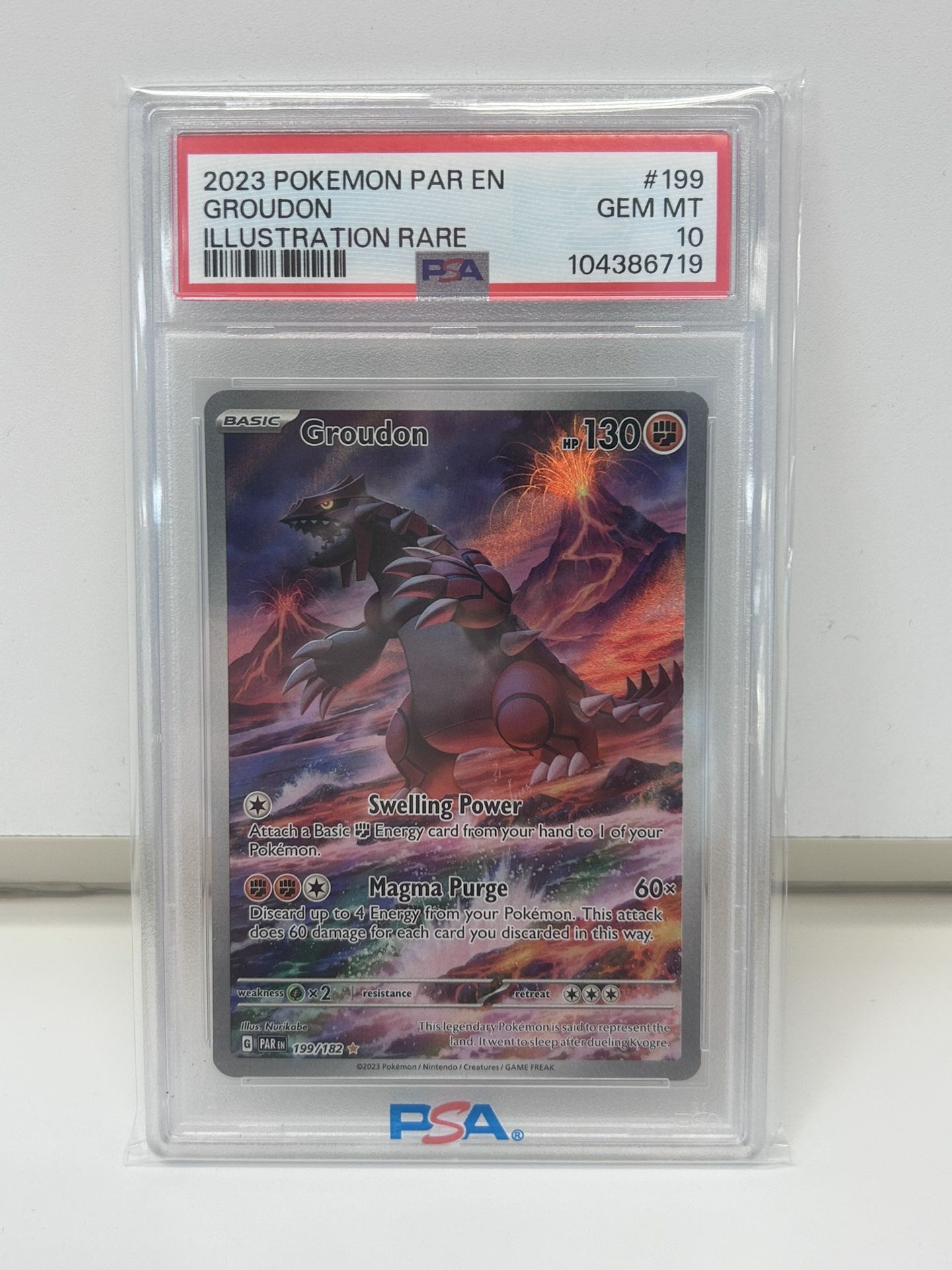 Groudon Illustration Rare