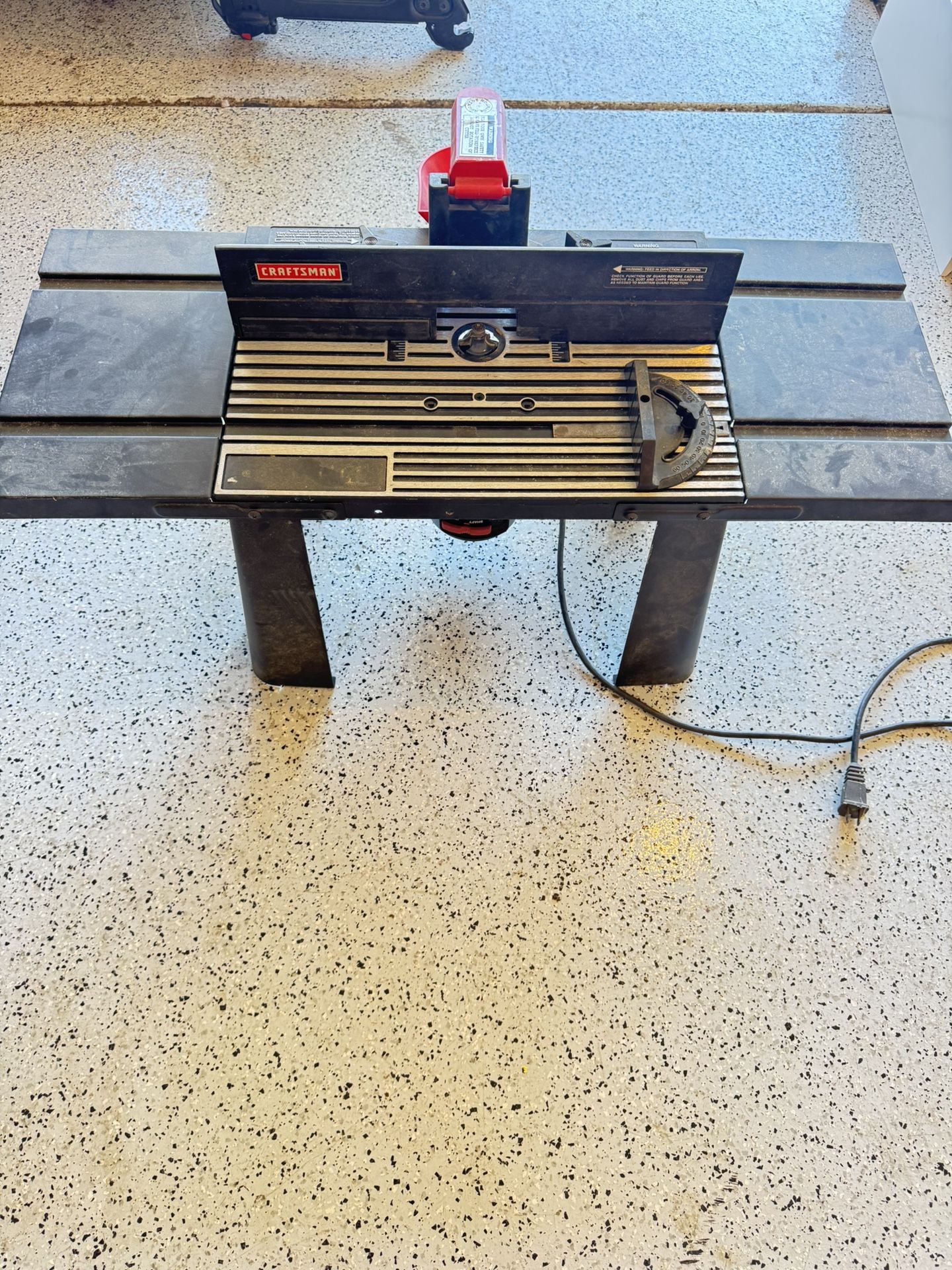 Craftsman Router Table