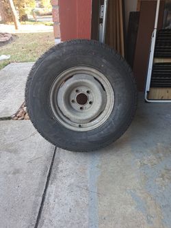 New Tire And Rim