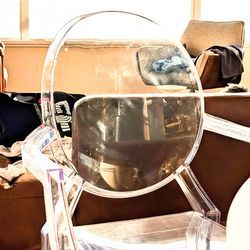 4 Ghost chair invisible dining table chair