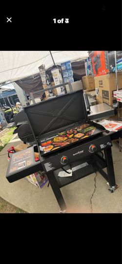 30" Culinary Omnivore Griddle with Hood 2 -Burner Liquid propane Flat...