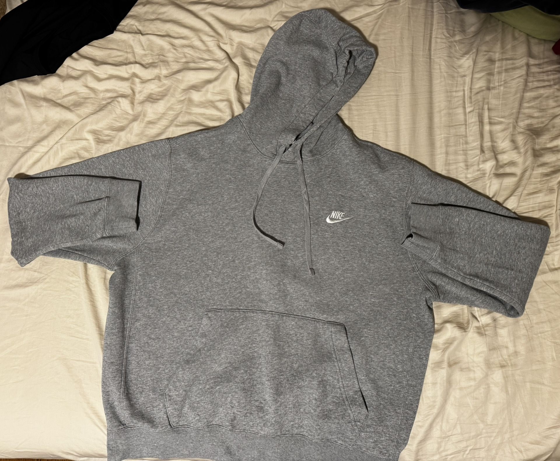 grey nike sweater