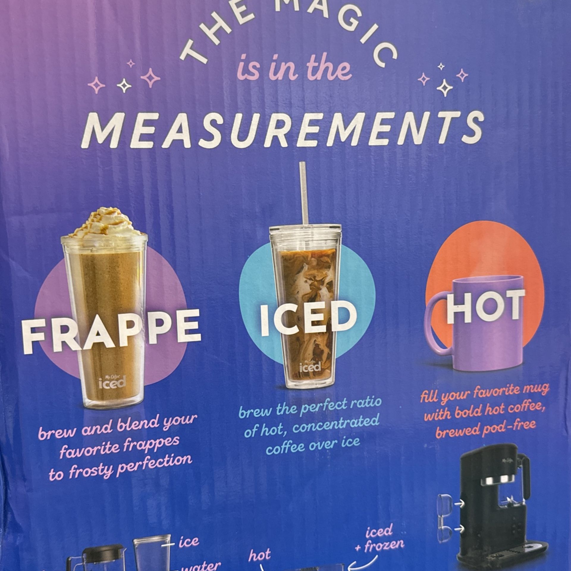 Hot Or Cold Coffee Maker Frozen Drink