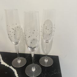 Wedding Or Engagement Champagne Glasses