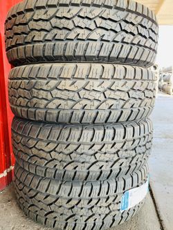 Lt 2657516 10 ply Iron man AT tires for sale.