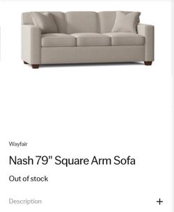 Linen Arm Sofa