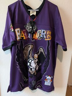 Baltimore Graphic Football Jersey Purple