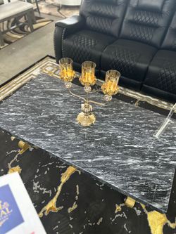 Coffee marble table