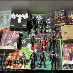 Figures For Sale, ML, Shf, Mess Toys Etc 