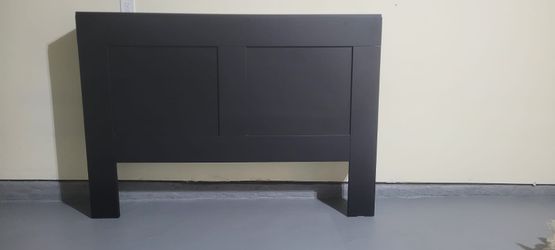IKEA BRIMNES black Headboard with storage compartment, Queen