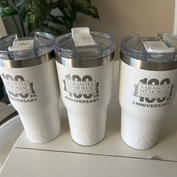 3 RTIC 20 Oz Essential Tumblers White BRAND NEW