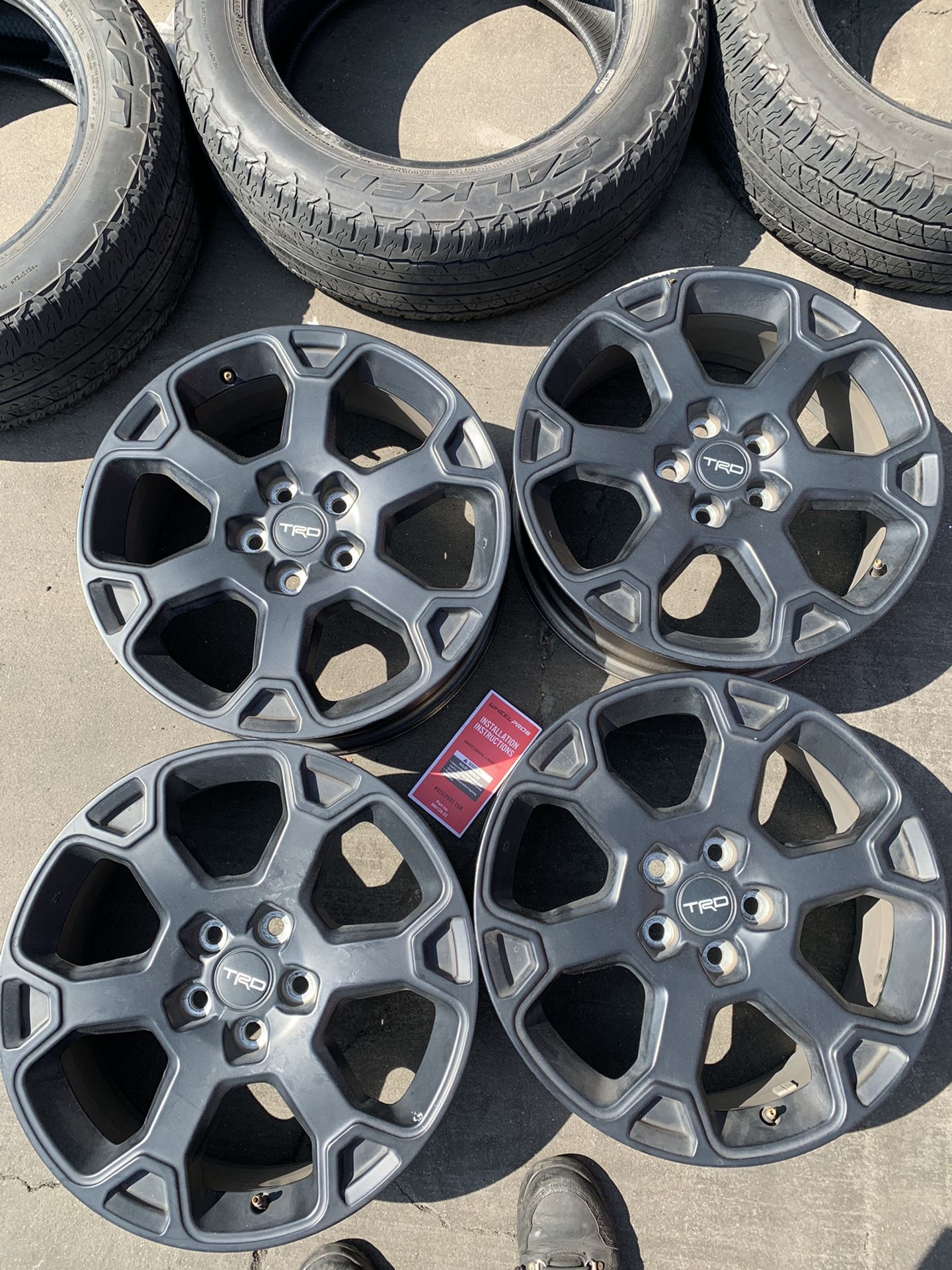 18 Inch Oem Toyota TRD Rims