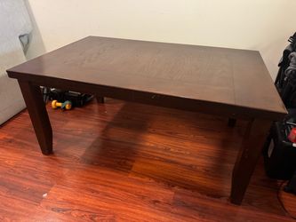 Dining table with 6 chairs