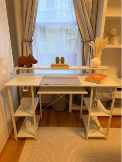 Computer Desk with Storage
