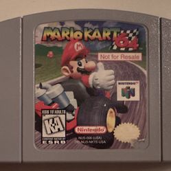 Mario Kart 64 (NFRS CART) RARE