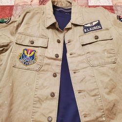 Ralph lauren (Polo) Herringbone Twill Overshirt