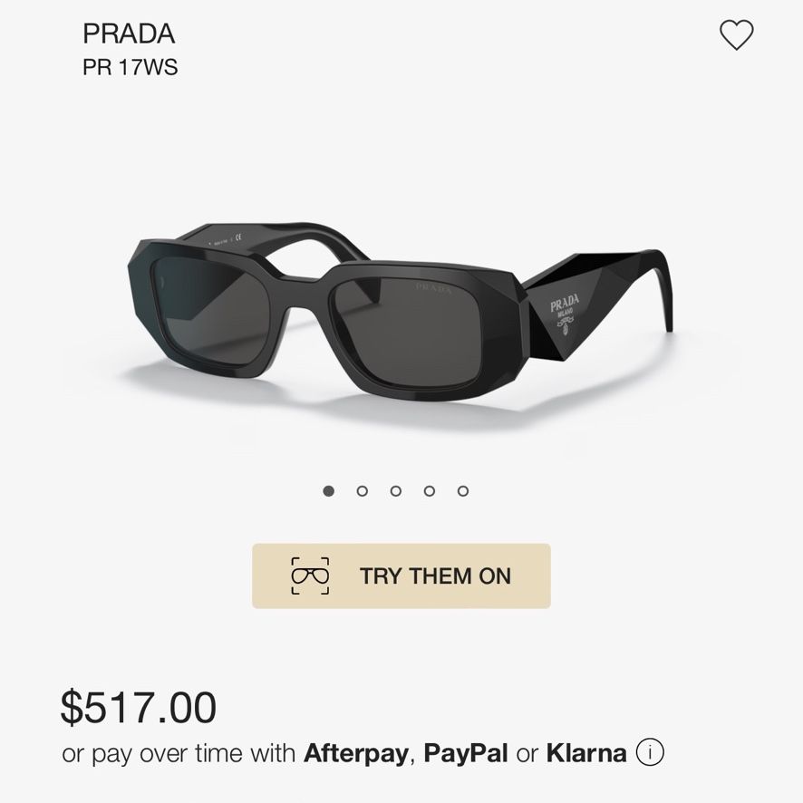 Prada PR 17ws Sunglasses 