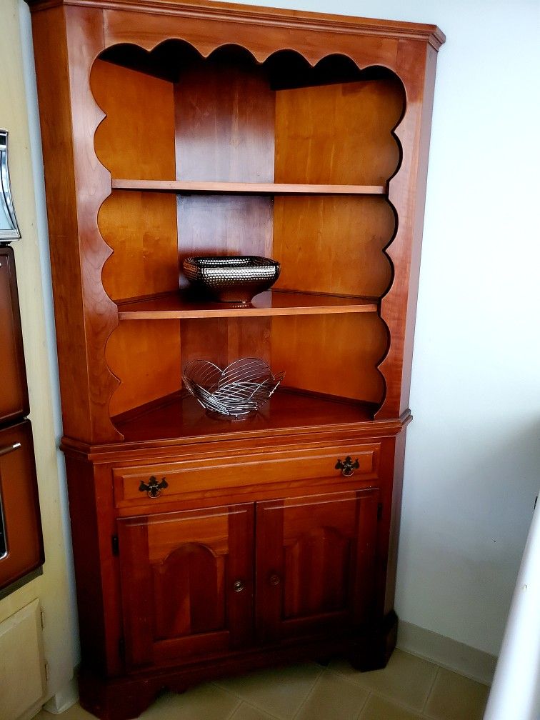 Antique Corner Cabinet