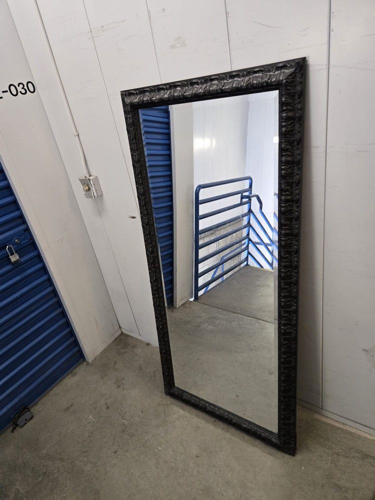 Black Large Mirror $ 90