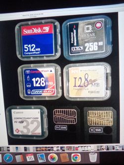7 FLASHCARD MEMORY ASSORTMENT