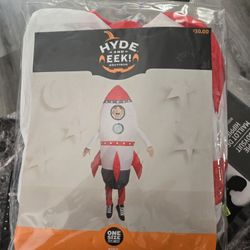 Kid's INFLATABLE ROCKET SHIP Costume NEW! Hyde and EEK! 