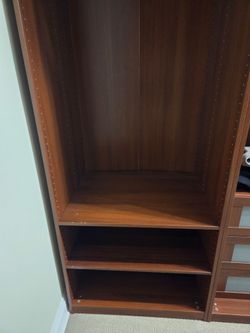 IKEA PAX Wardrobe Frame — Dark Wood — $200 OBO