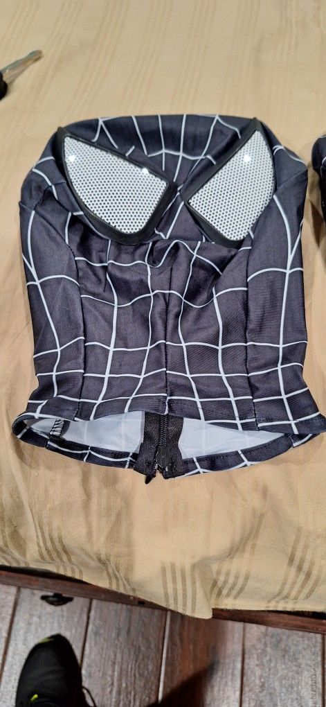 Kids Zippered Spider Man Masks $10 Each