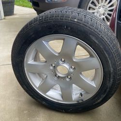 BMW Tire With Rim