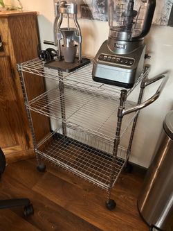Wire Kitchen Cart