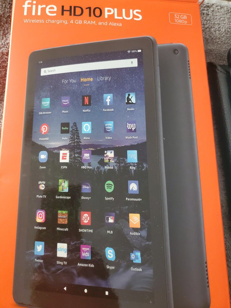 Amazon Fire HD 10 PLUS Tablet 32gb 4gb Ram