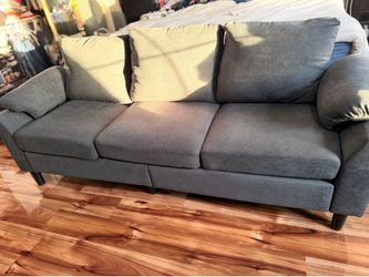 Green couch