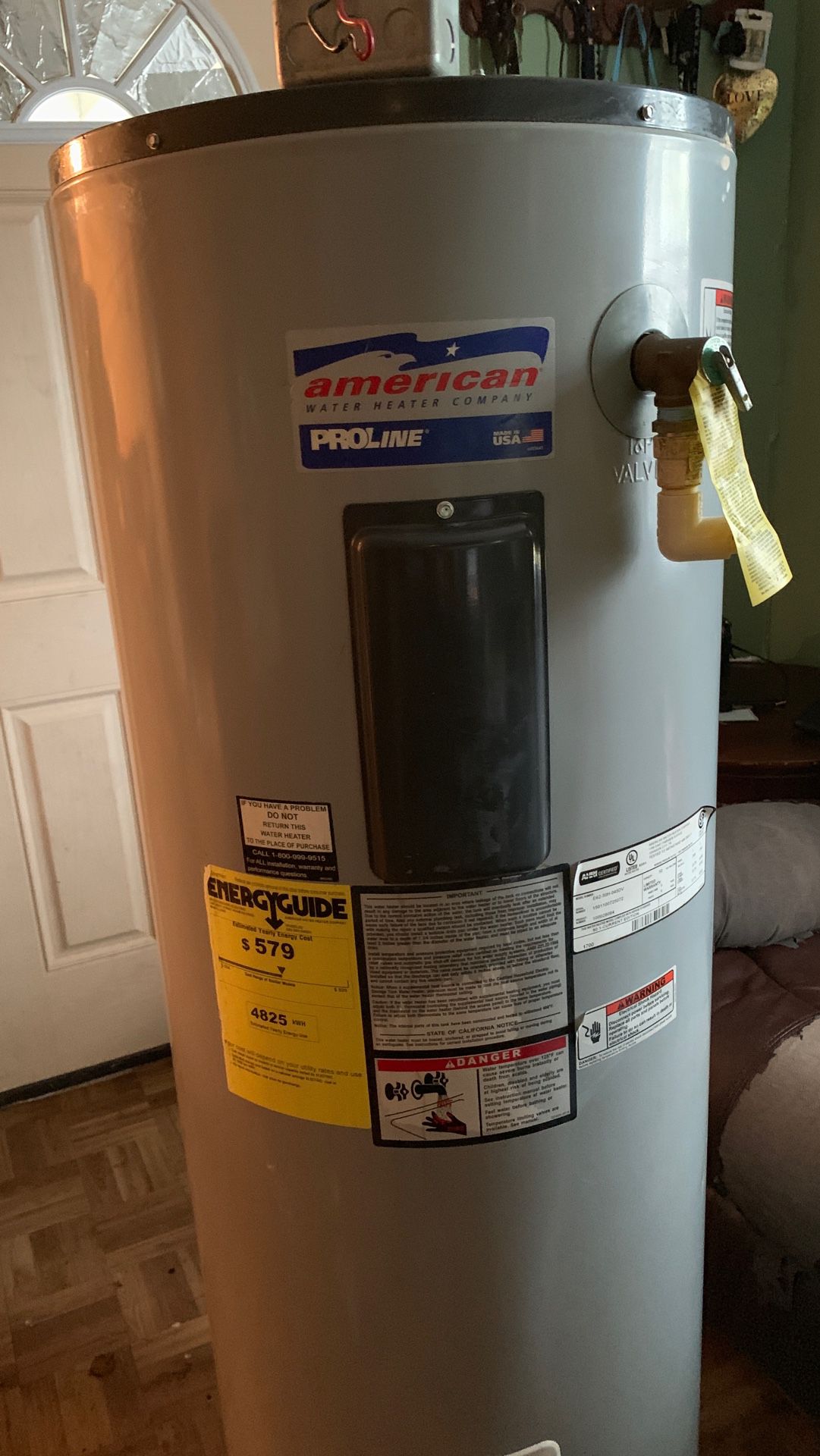 Electric water heater 50 gallons