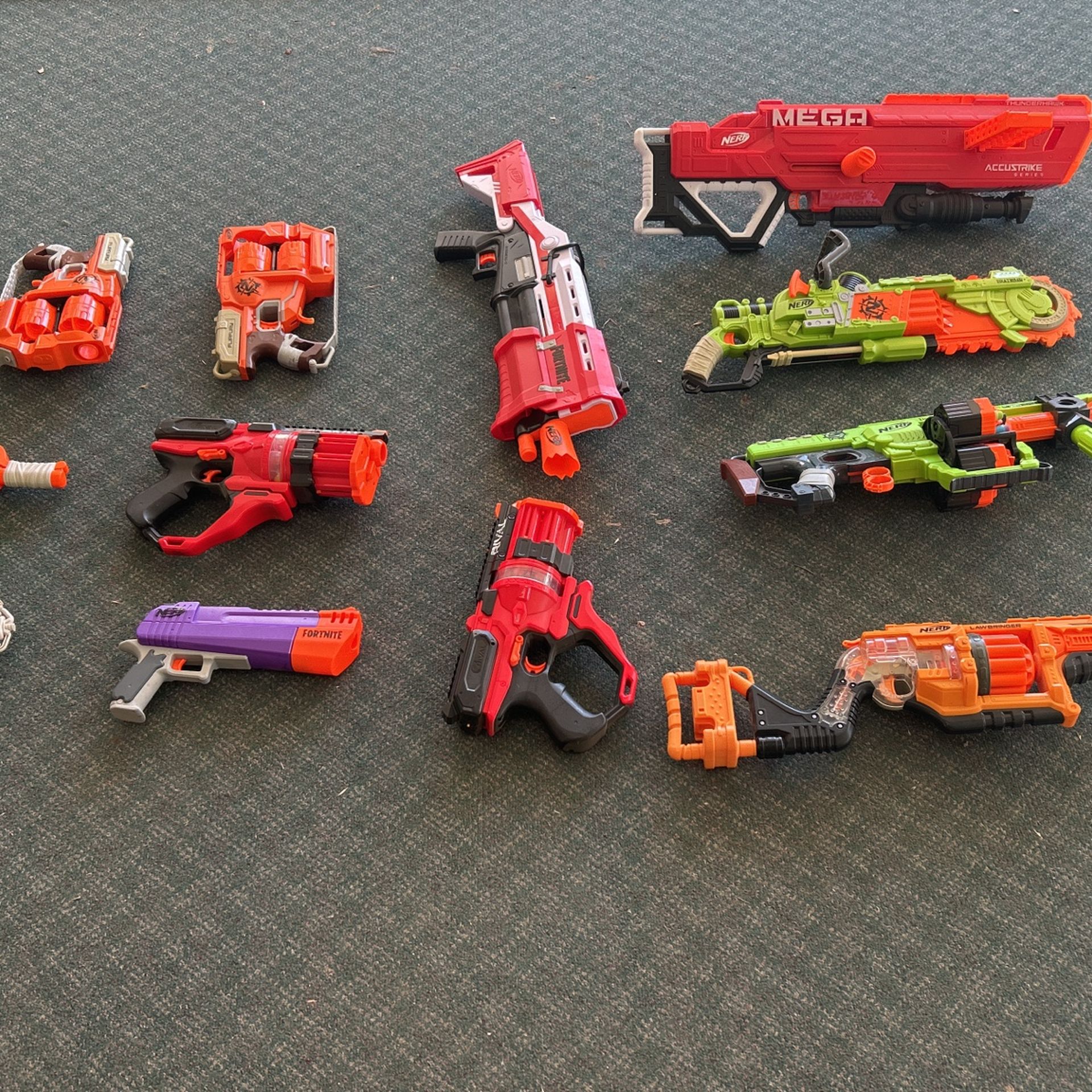 Assorted Nerf Guns