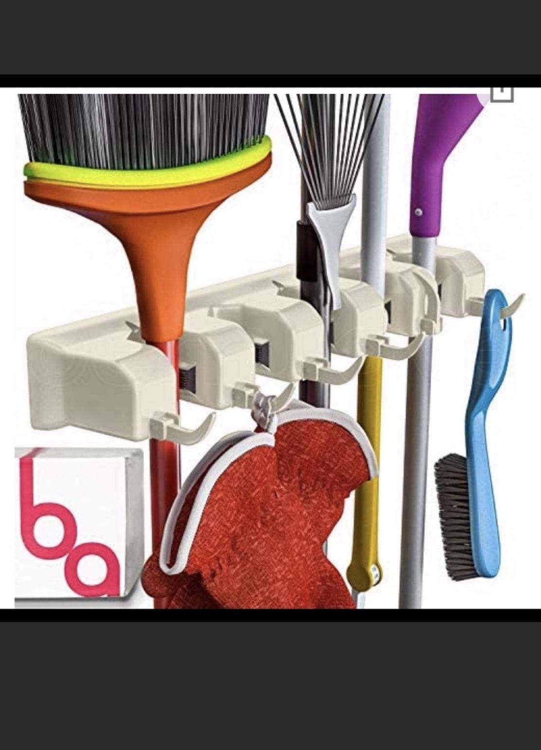 Broom Holder Wall Mount