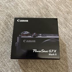 Canon Powershot G7X Mark II Brand New 
