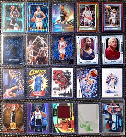 NBA Numbered, Patch, Rare and Custom Card Lot – 20 Cards