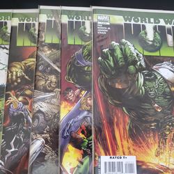 World War Hulk 1-5 Limited Series Comics
