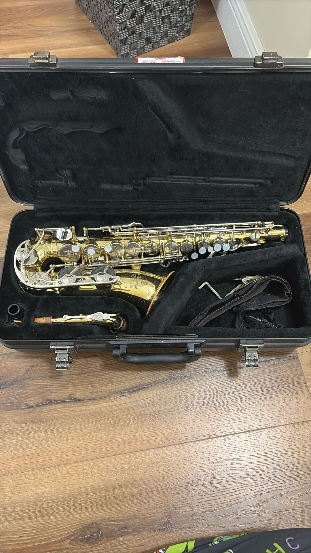 Yamaha Gold Alto Saxophone
