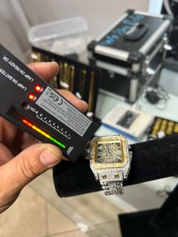 Moissanite vvs watch