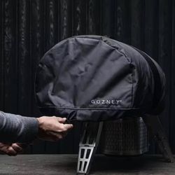 Gozney Roccbox Pizza Oven Cover - New in Box - Waterproof 900D Polyester, Black, Drawstring Strap