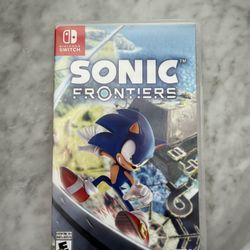 Sonic Frontiers Nintendo Switch 
