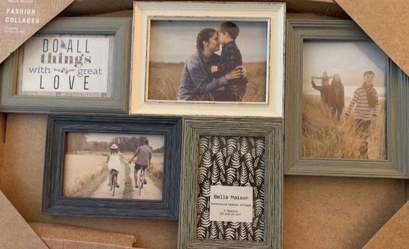 Rustic Collage Photo Frame
