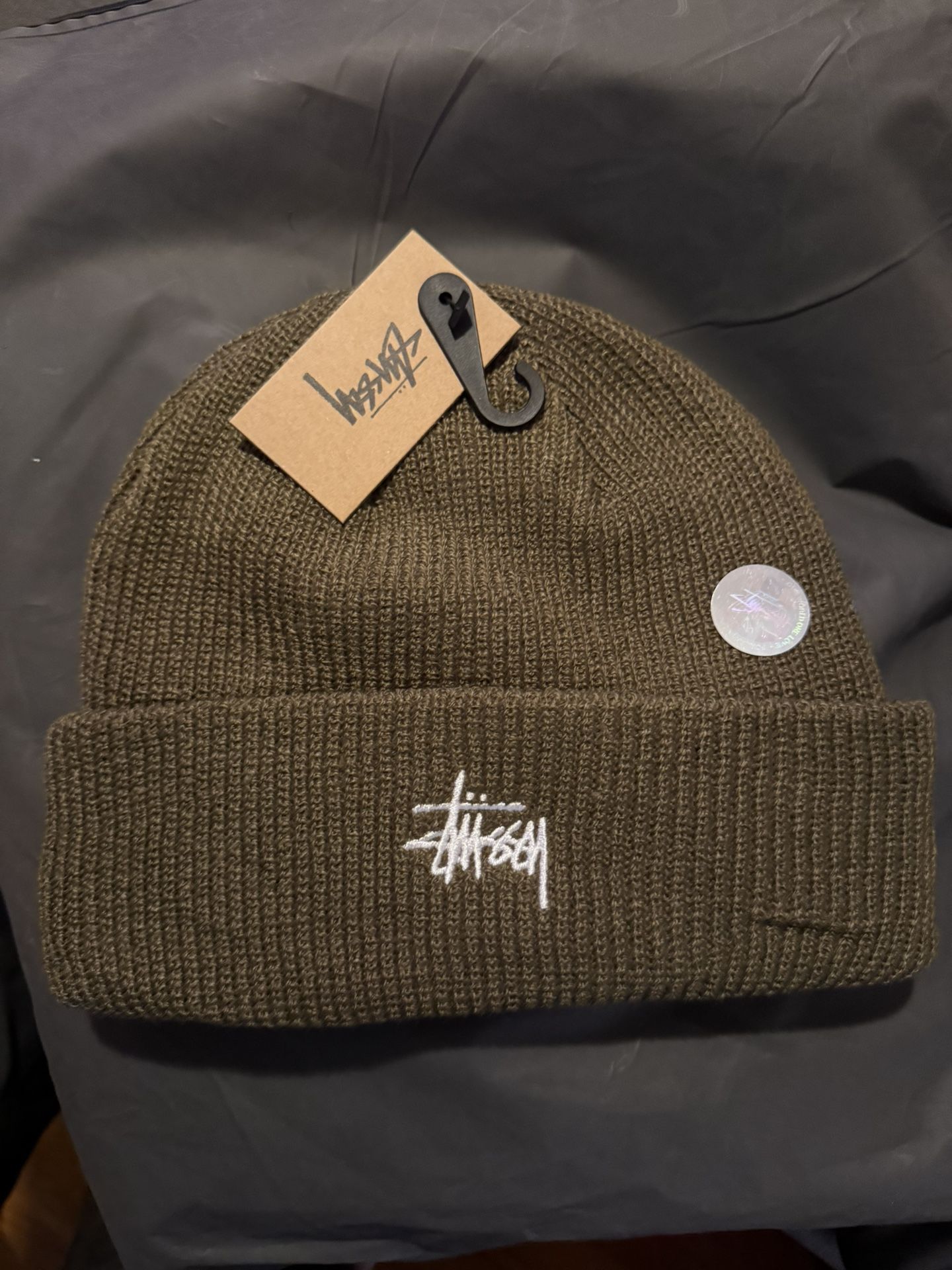 Brown Stüssy Beanie