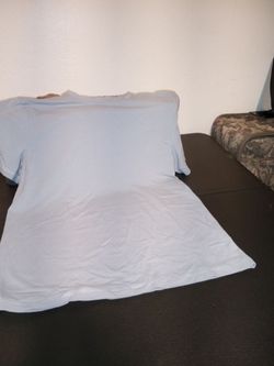 Light Blue Plain T-Shirt size L $3