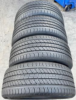Vendo set de llantas 255/45r19 continental con 80% de vida las 4