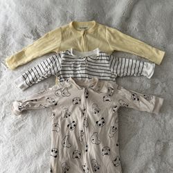 Set of Three Footies