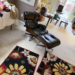 Herman Miller Chair With Ottoman