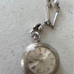 Vintage Watch Necklace Bucherer 