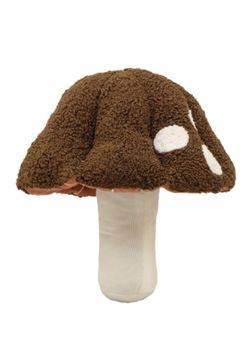 Fall Brown & White Mushroom Decor